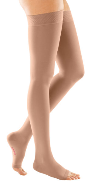 mediven forte thigh length compression stockings